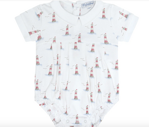 Lighthouse Print Red- Bubble