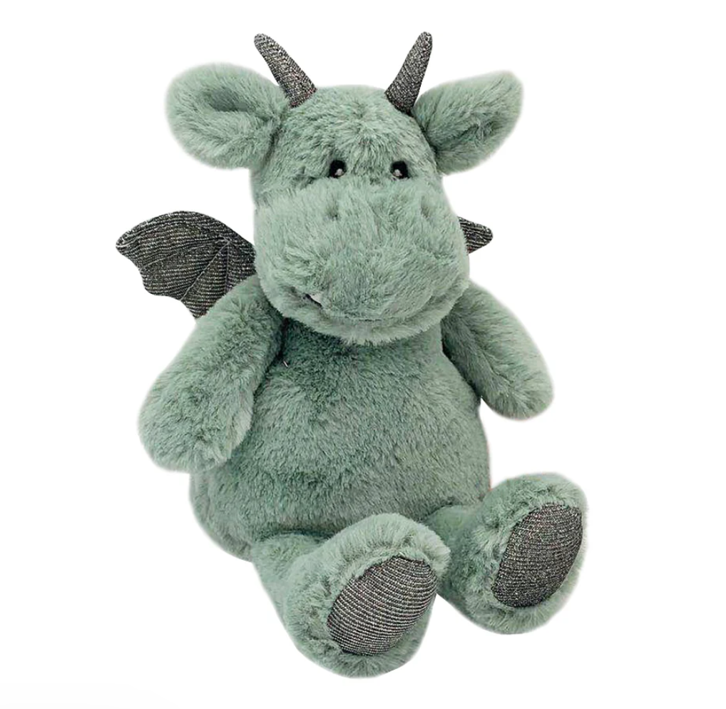 Cuddles Buds Dax Dragon-Plush Animal W/ Heat Pack Insert