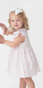 Grayton Beach Girls Flutter Dress