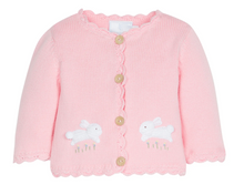 Pink Bunny Crochet Sweater