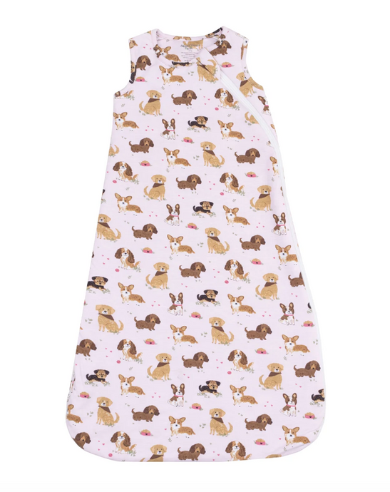 Best Friend Dogs Pink Sleep Bag