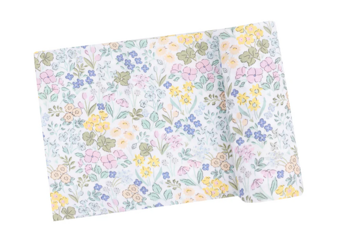 Samantha Floral Swaddle Blanket