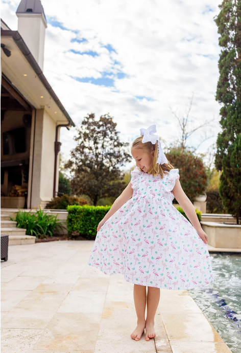 Pink Paradise Muslin Dress