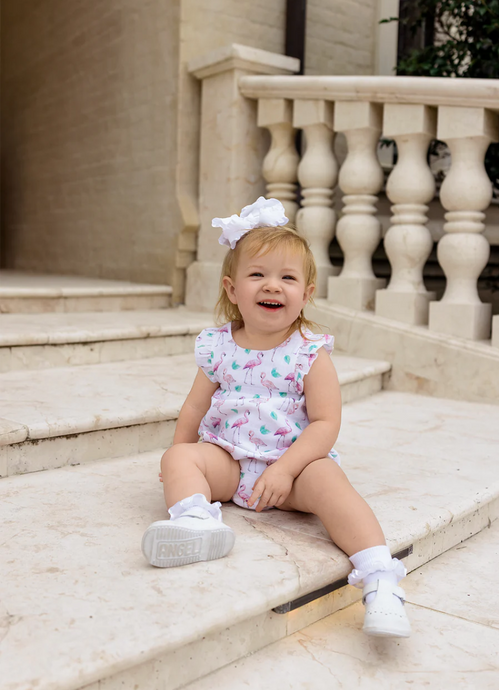 Pink Paradise Muslin Sunsuit