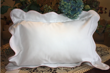Wave Piping Trim Pillow