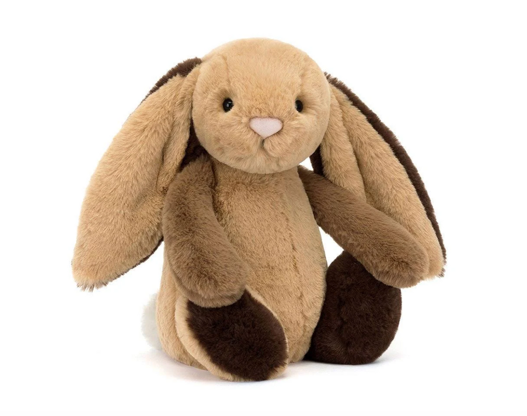 Bashful Patchwork Brown Bunny Original