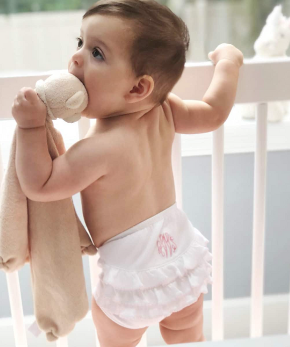 Baby Pima Cotton Bloomers- W/ Ruffles