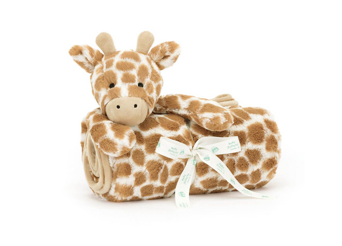Bashful Giraffe Blankie