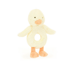Bashful Duckling Ring Rattle