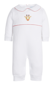 Reindeer Crochet Playsuit