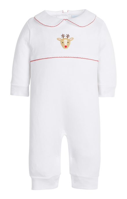 Reindeer Crochet Playsuit