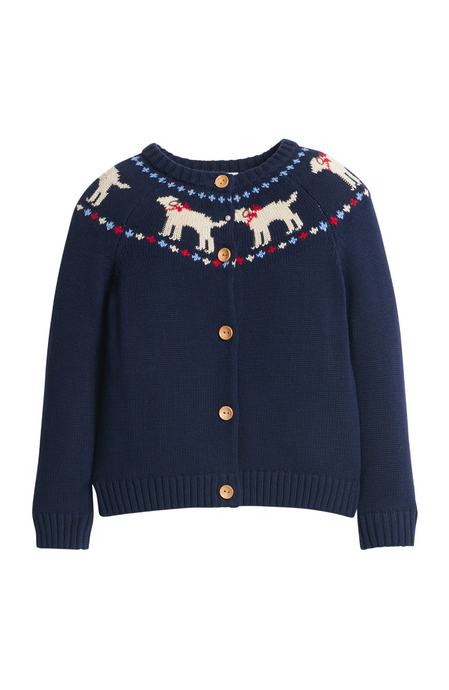 Girl Lab Fair Isle Cardigan