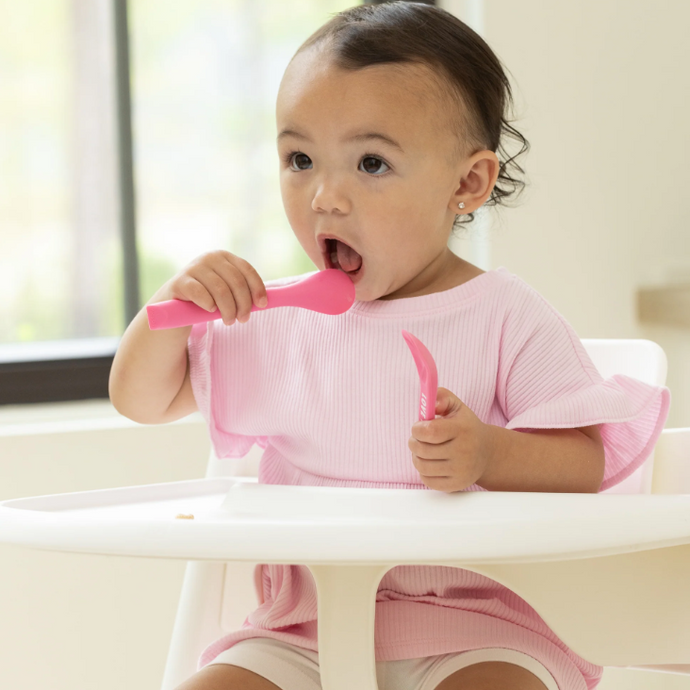 First Bite Hello Food Spoon Set