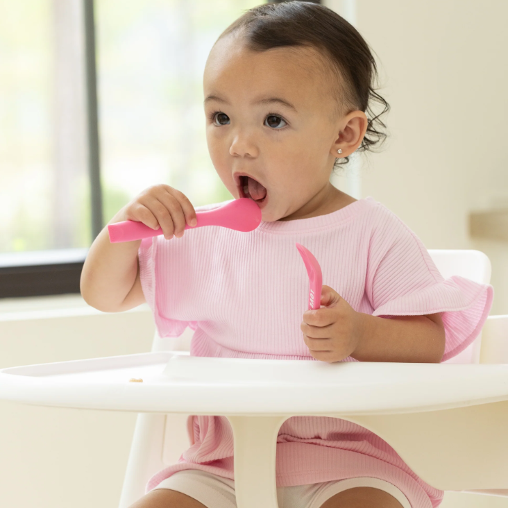First Bite Hello Food Spoon Set