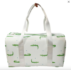 Mini Packer Bag in Crocodile Print