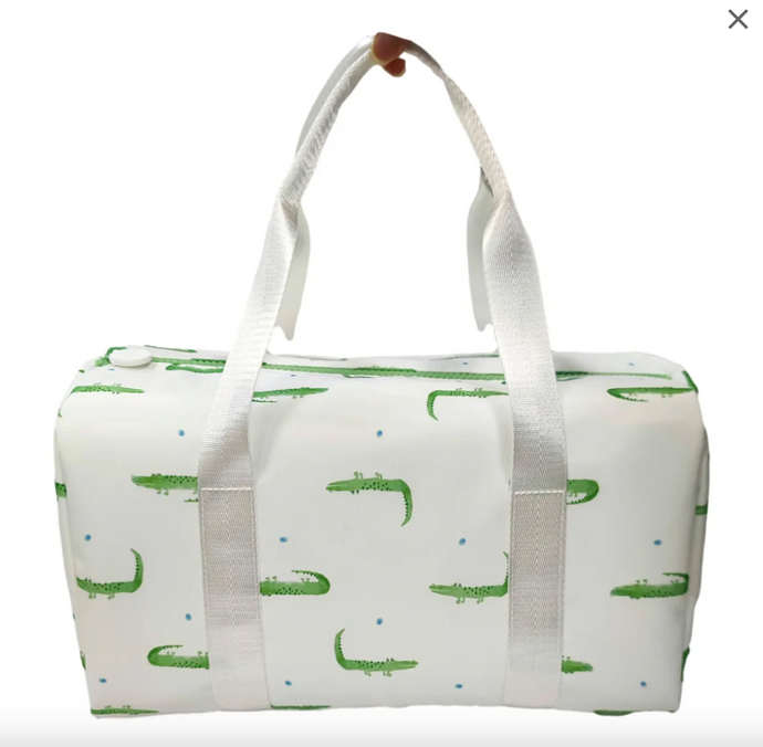 Mini Packer Bag in Crocodile Print