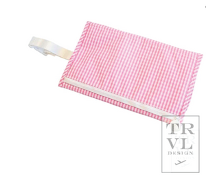 Game Changer Pad in Gingham Pink