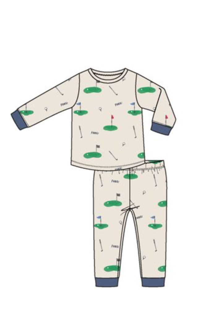 All Fore Golf - LS/Loungewear Set