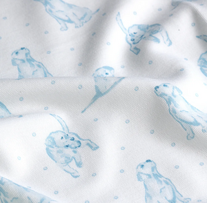 Blue Puppy Love Pajamas