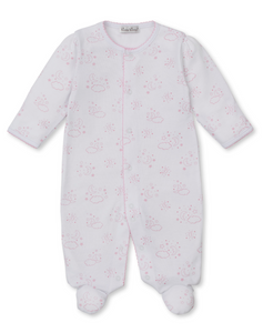 Pink Cheerful Goodnight Footie