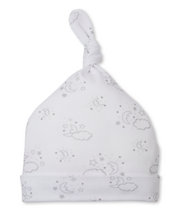 Cheerful Goodnight Hat in Silver
