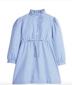 Ruffled Shirt Dress - Alaskan Flannel