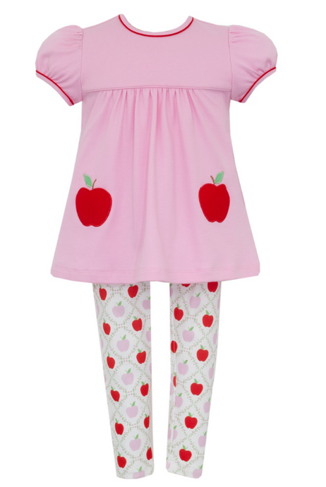 Pink Apple Legging Set
