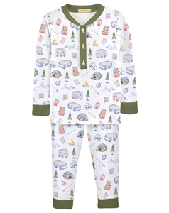 Winter Camping 2pc Pj Set
