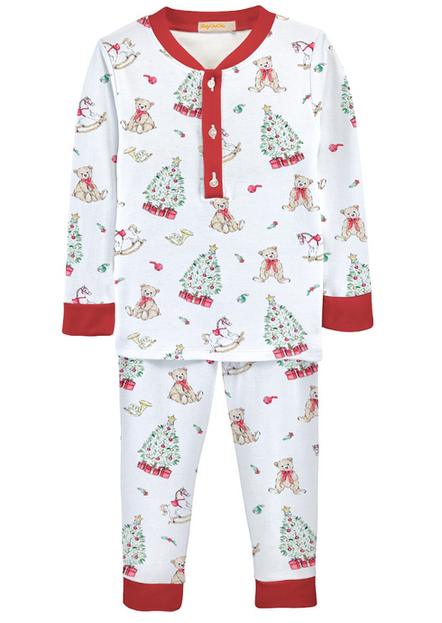 Holiday Time- Boy Printed PJ Set