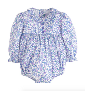 Pleated Caroline Bubble - Lavender Gables Floral