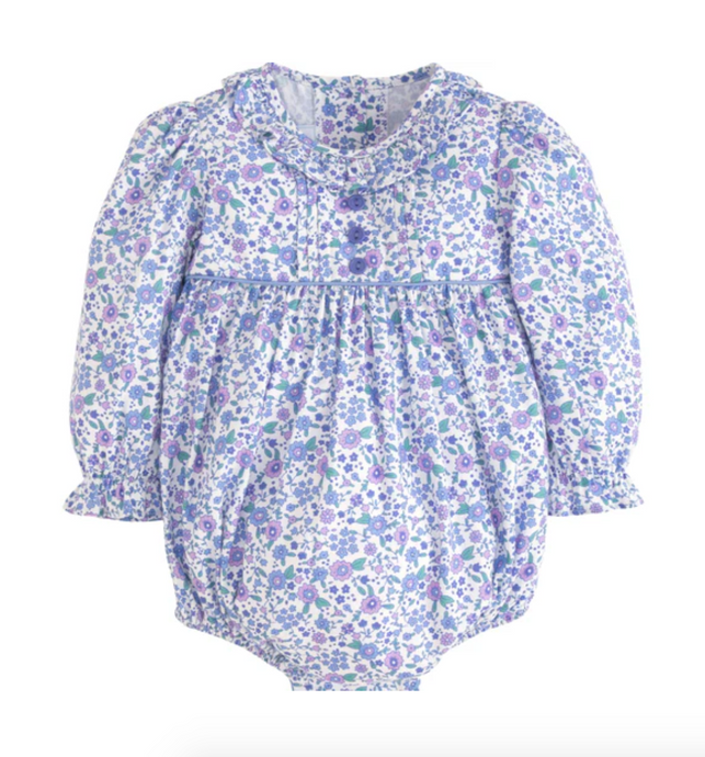 Pleated Caroline Bubble - Lavender Gables Floral