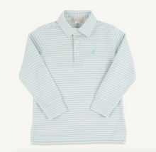 Prim And Proper Polo Long Sleeve in Greenwich