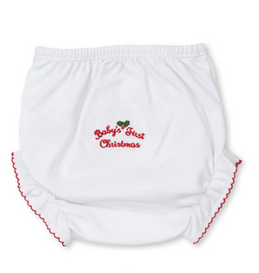 Diaper Cover - Baby's First Christmas