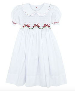 Cate Dress- Christmas Ribbons