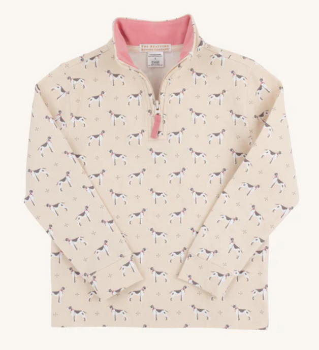 Hayword Half-zip in Carolina Hunt Club/Nantucket Red