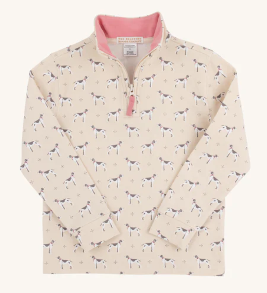 Hayword Half-zip in Carolina Hunt Club/Nantucket Red