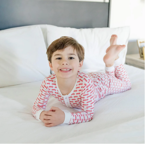 Jack-Fire Truck Red Pjs