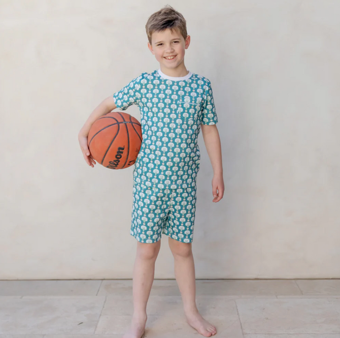 Charles Basketball Game Pajama Set