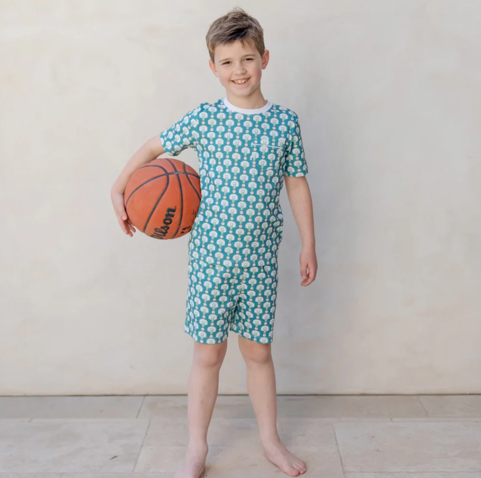 Charles Basketball Game Pajama Set