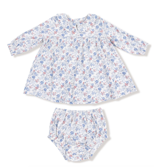 Country Girl Floral Dress with Bloomers
