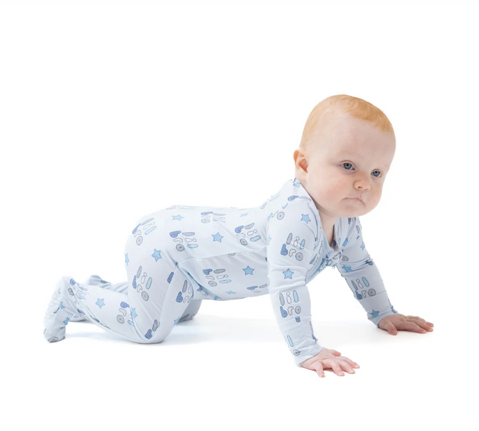 Lil Brother- 2 Way Zipper Footie