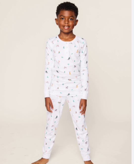 Pima Cotton Jingle Paws Pajamas
