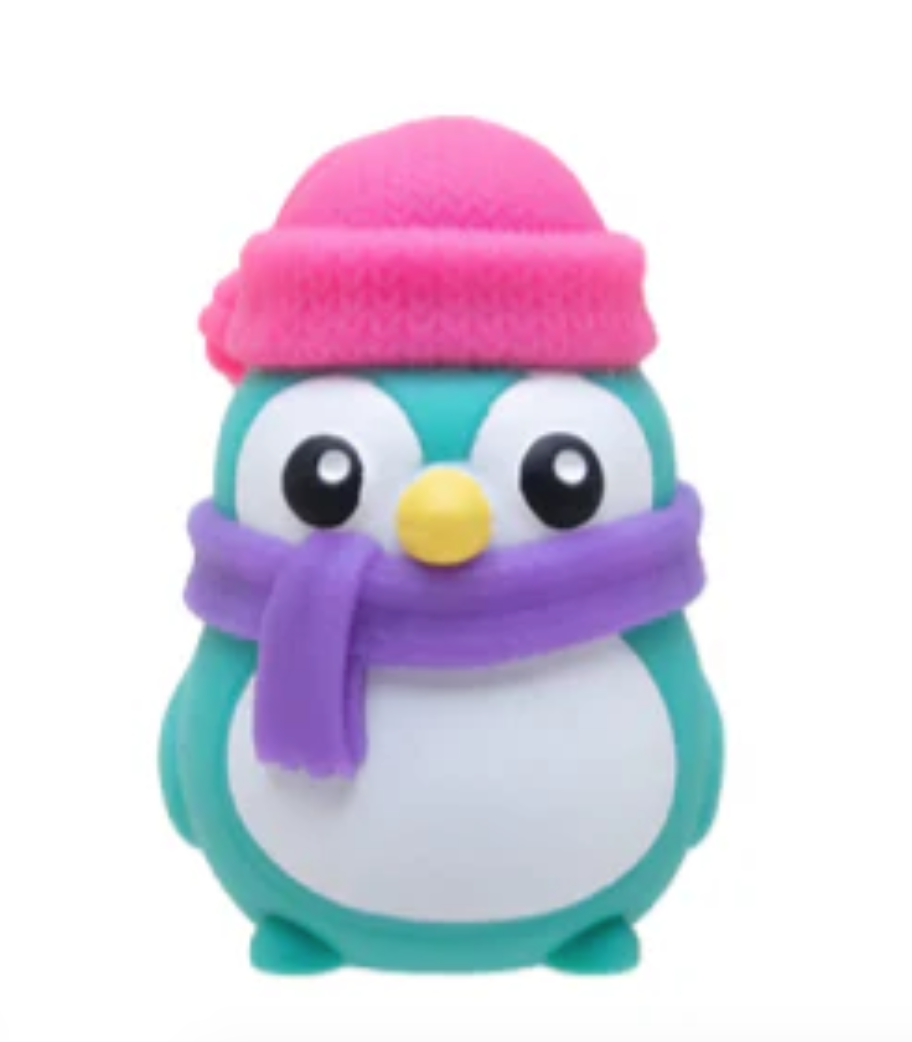 Polar Glow Penguin Squishy  by NeeDoh