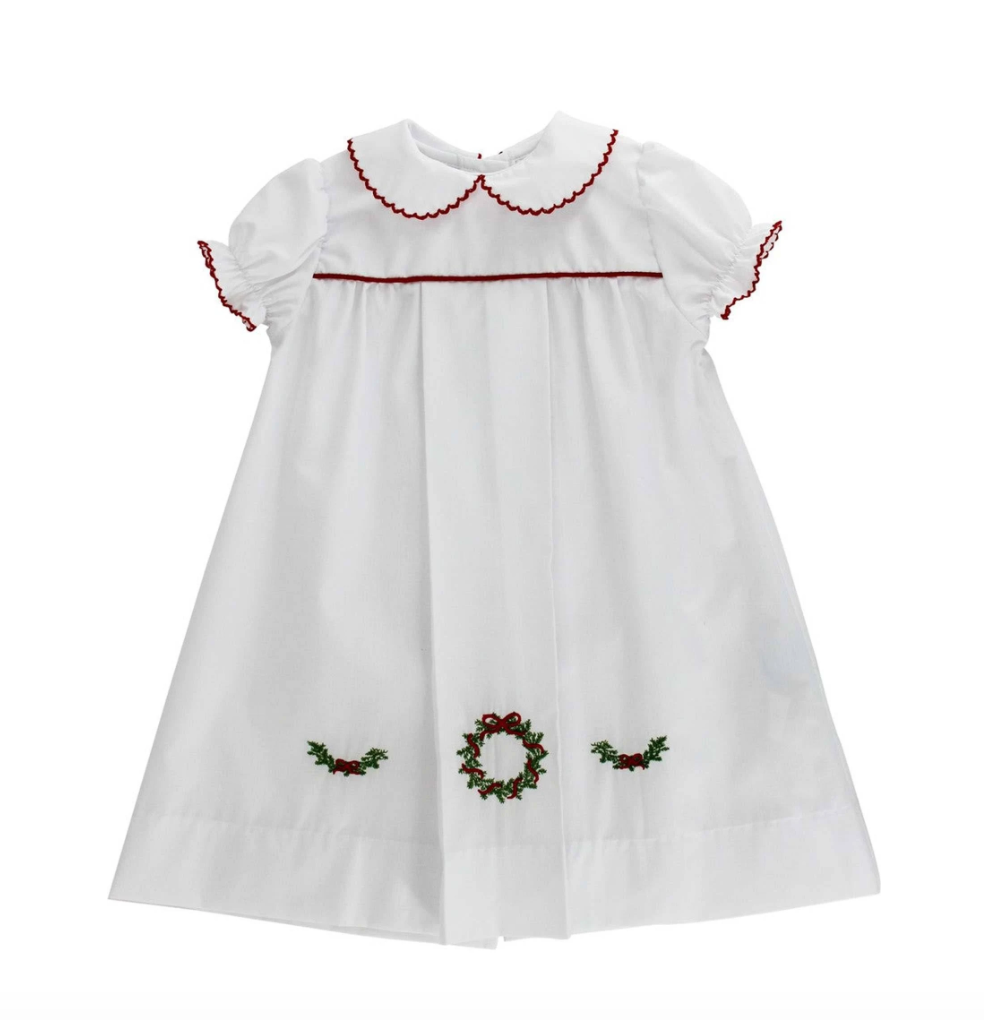 White Wreath Daygown-Girl
