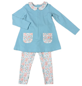 Shallot Rose Tunic Set