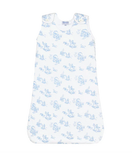 Blue Toile Winter Sack