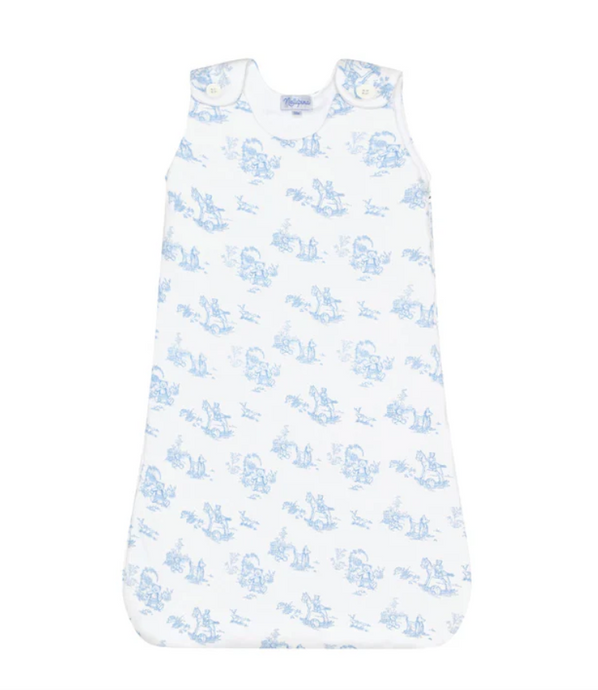 Blue Toile Winter Sack