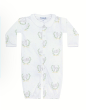 Yellow Lamb Print Converter Gown