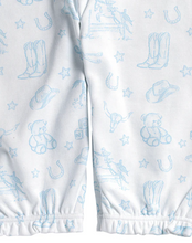Blue Lone Star Toile Converter Gown