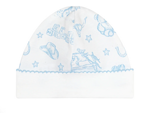 Blue Lone Star Toile Hat